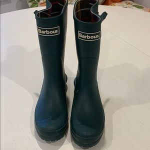 Barbour Rain Boots size 5